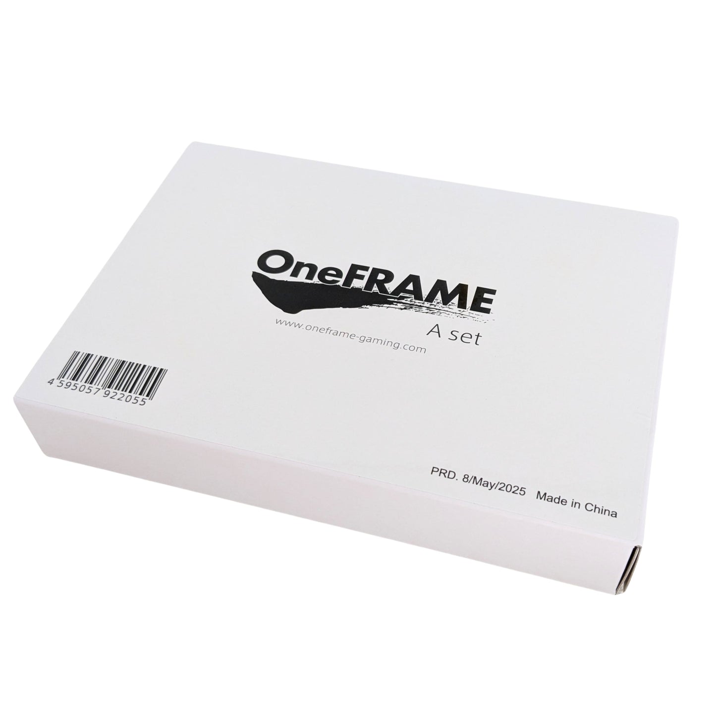 【アケコン用ボタン】OneFRAME A set (24mm x11、30mm x1)ホワイト